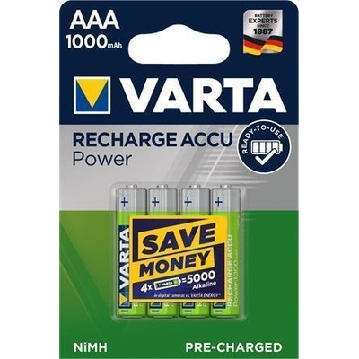 VARTA Professional Accu AAA 1000mAh 4ks 5703 301 404