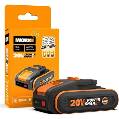 WORX WA3639 20 V 2.0 Ah Li-Ion