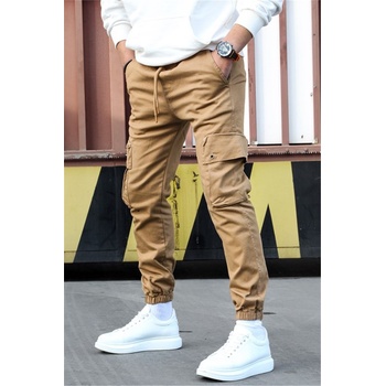 Madmext Мъжки спортен панталон 5467 - Светлокафяв #324138 (324138_Кафяво)