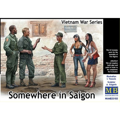 MASTER BOX LTD Somewhere in Saigon Vietnam War Series MasterBox 1:35