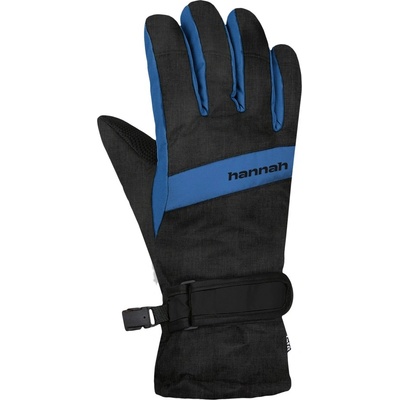 Hannah Mojo rukavice JR black mel (blue) 11/12