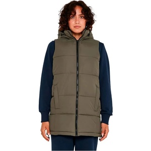 NOISY MAY Потник Noisy may Aurora vest - Brown (Dusty Olive / Detail Black)