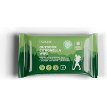 Tickless Citronella Utierky proti komárom a kliešťom pre ľudí 20 ks
