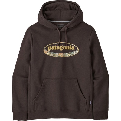 Patagonia Мъжки суичър Patagonia 95 Oval Logo Uprisal Hoody Hoodie - Den Brown: Heliotropic - размер XL (017-4323-0515)
