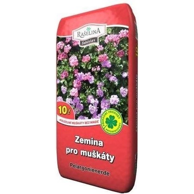 Rašelina Soběslav zemina na muškáty 10 L