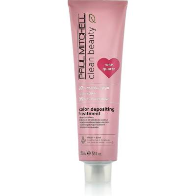 Paul Mitchell Clean Beauty Color Protect Color Depositing Treatment Маска за коса за жени 150 ml цвят Rose Quartz