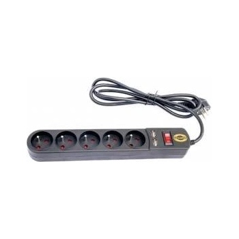 ORVALDI Power strip Orvaldi ORV-5 anti-surge 5 sockets 3 m black (AP5-3MU)