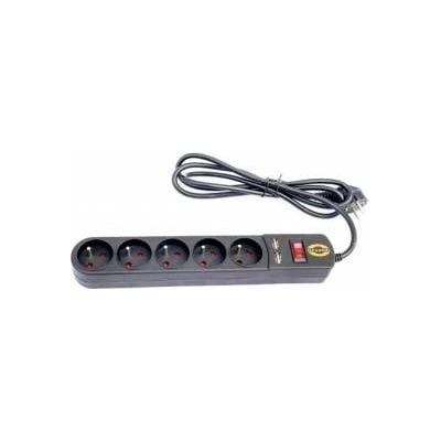 ORVALDI Power strip Orvaldi ORV-5 anti-surge 5 sockets 3 m black (AP5-3MU)