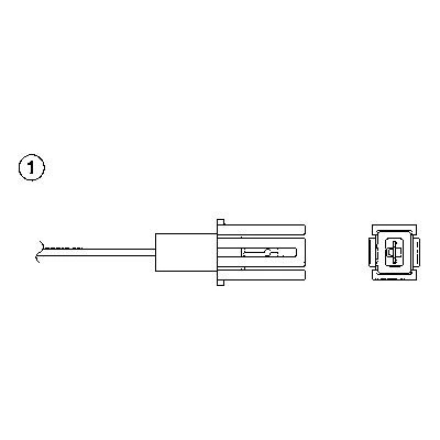 Lambda sonda NGK OZA25-F1