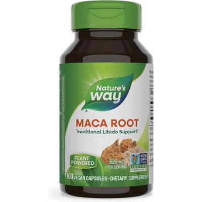 Nature's Way Maca root, 525 mg, 100 капсули, Nature’s Way (15310)
