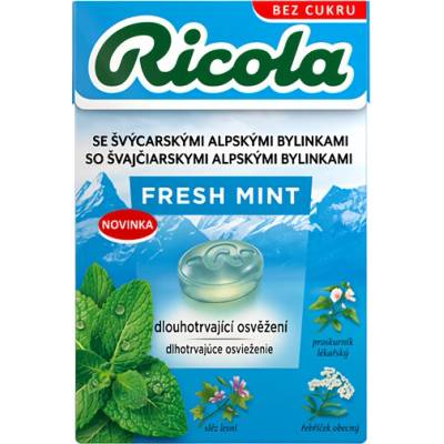 RICOLA Fresh alpine bez cukru 40 g