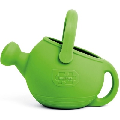 Bigjigs Toys silikonová konvička zelená Meadow