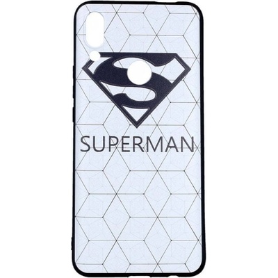 TopQ Huawei P Smart Z 3D silikón Biely Superman