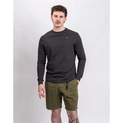Klättermusen Root Logo LS Tee M's 961 Raven