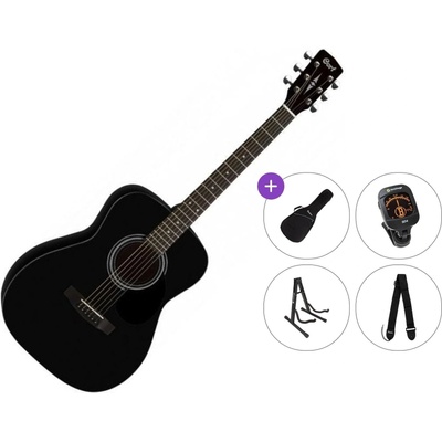 Cort AF510 Premium SET Black Satin Джъмбо китара