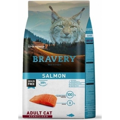 Bravery cat STERILIZED salmon 7 kg