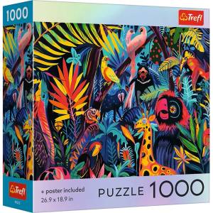Trefl Пъзел Trefl от 1000 части - В джунглата (99222)