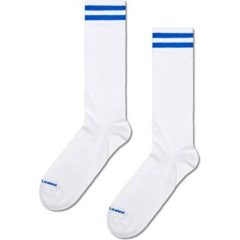 Happy Socks Чорапи Happy Socks Solid Sneaker Thin Crew в бяло (P001023)