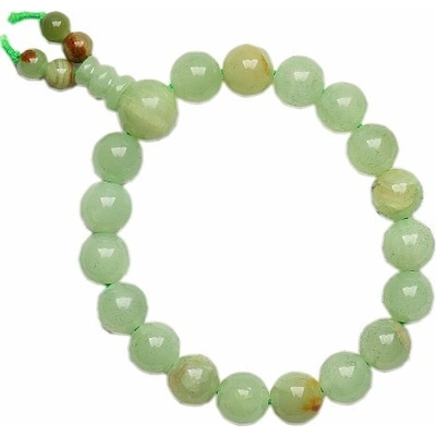 Nefertitis Jadeit Buddha náramek mala NF2934
