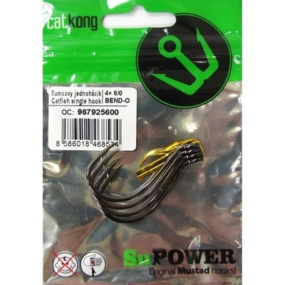 Delphin Sumcový Catkong Supower Bend O veľ.10 4 ks