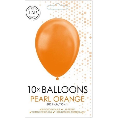 Fiesta Balónky oranžové Ø12,7cm