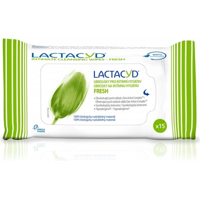 Lactacyd Ubrousky pro intimní hygienu FRESH 15 ks