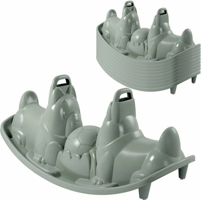 Smoby hojdačka obojstranná Green Dog zelený pes