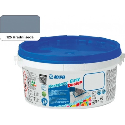 MAPEI Kerapoxy Easy Design 125 hradní šedá 1,5kg