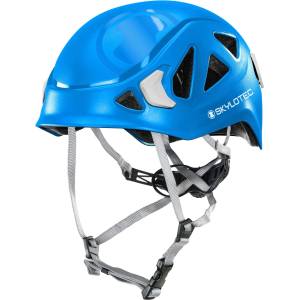 Skylotec Твърдокорпусна каска Skylotec Galaxy 2.0 Climbing helmet - Blue / White - размер 54-62 cm (317-0257-0211)