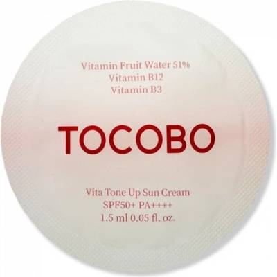 Tocobo Vita Tone Up Sun Cream SPF50+ PA++++ (sample) - Тониращ Слънцезащитен Крем (sample) 1, 5ml