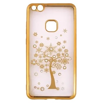 Image 1 of Huawei Силиконов калъф кейс за Huawei Y6 2017 / Y5 2017 Beeyo Diamond Tree Gold