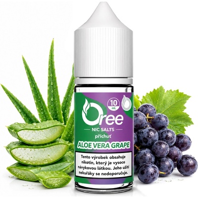 Oree Salt Aloe Vera Grape 10 ml 10 mg