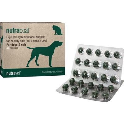 Nutravet Nutracoat pro psy a kočky 45 ks