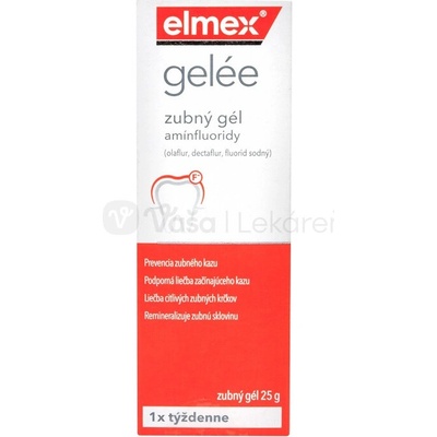 Elmex Caries Protection zubný gél chrániaci pred zubným kazom Dental Gel 25 g