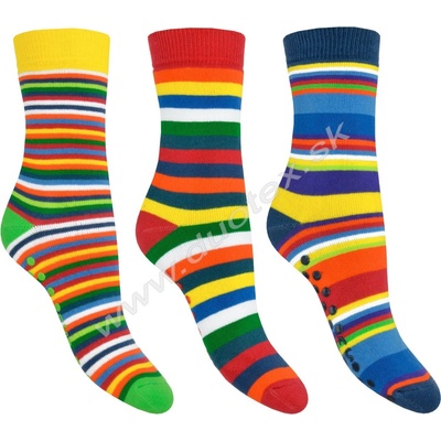 SOCKS4FUN Zimné ponožky W 3134 pruhy 2 k.2