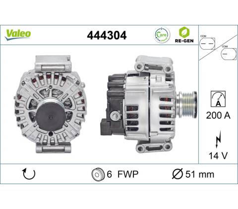 Alternátor VALEO 444304