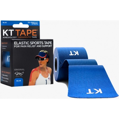 Tejp KT Tape Original Cotton Precut Blue modrá 5 cm x 25 cm