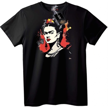 NOONEBRAND Тениска арт на Frida Kahlo - 5XL, White