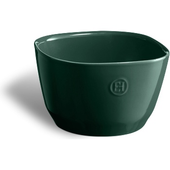 Emile henry (Франция) Квадратна керамична купа за салата EMILE HENRY Salad Bowl S - 19 х 19 см - цвят зелен кедър (EH 6592-07)