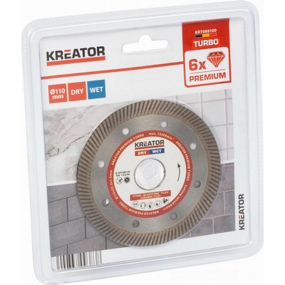 Kreator Diamantový kotouč celoobvodový 110 mm KRT088100