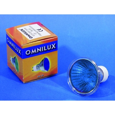 Omnilux 230V 50W GU-10 modrá