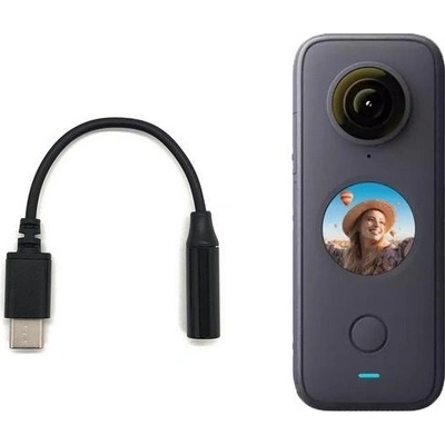 STABLECAM Insta360 ONE X2/X3 USB-C na 3,5mm audio kabel