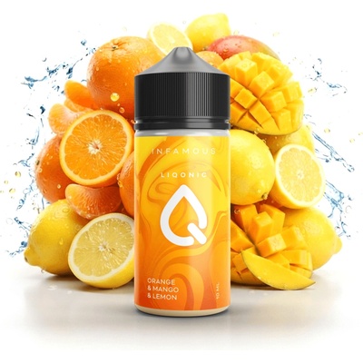 Infamous Liqonic Orange Mango Lemonade 10 ml – Zbozi.Blesk.cz