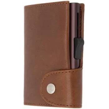 Image 1 of C-Secure Картодържател C-SECURE XLV с портфейл, Gun (XLV-WCH001-BR-BR)