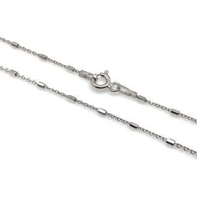 Jan Kos jewellery Stříbrný řetízek typu anker 12113338