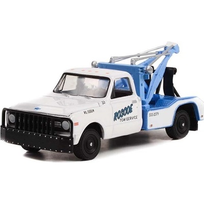 GreenLight Chevrolet C 30 1969 Dually Wrecker bílá 1:64