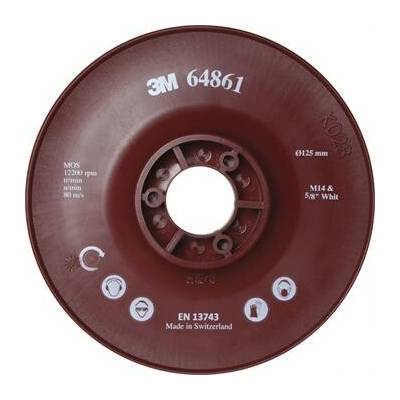 3M nosný talíř pro vysoký výkon o 125 mm držák M14