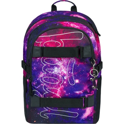 Baagl Skate Galaxy fialová růžová šedá