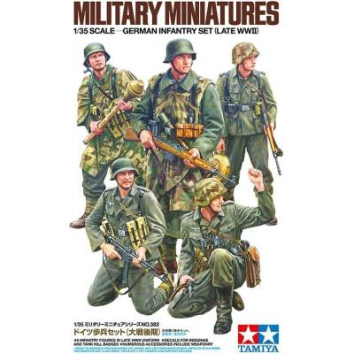 Tamiya German Infantry Set Late WWII 1:35