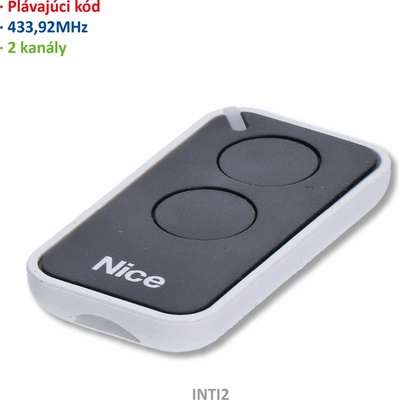 Vysielač ERA 2-kanálový, 433MHz, plávajúci kód, čierny